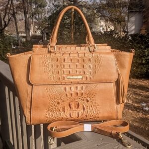 VEUC Brahmin Taylor in Cognac Collodi